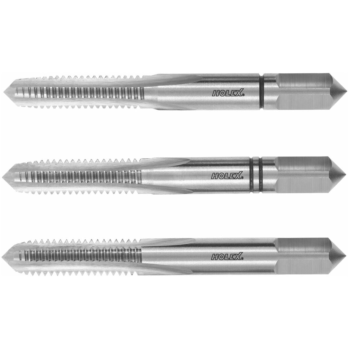 BỘ MŨI TARO TAY GỒM 3 CÂY M5 HOLEX 130200 BỘ MŨI TARO TAY GỒM 3 CÂY M5 HOLEX 130200